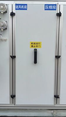 Nước làm mát mở rộng trực tiếp kiểu ngang mái nhà gói đơn vị tinh khiết không khí HAVC