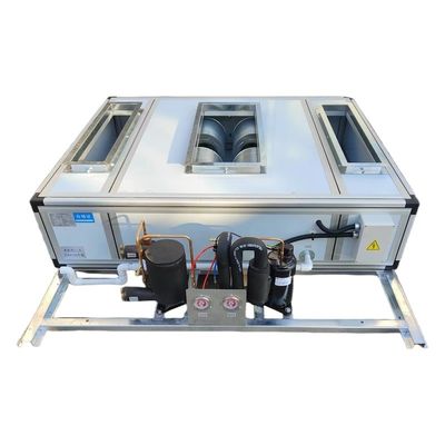 1-5HP siêu mỏng Trần treo nước làm mát DX Air Handling Unit Dòng lọc không khí HVAC cho công nghiệp