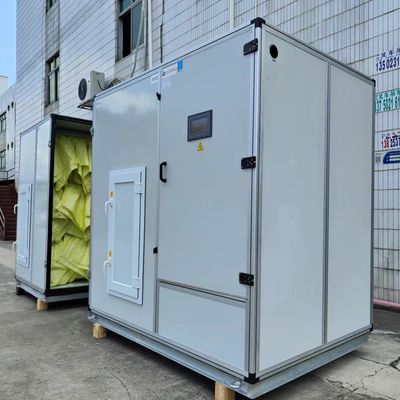16500CMH Nước lạnh Nhiệt độ và độ ẩm liên tục Đơn vị xử lý không khí Làm sạch không khí HVAC
