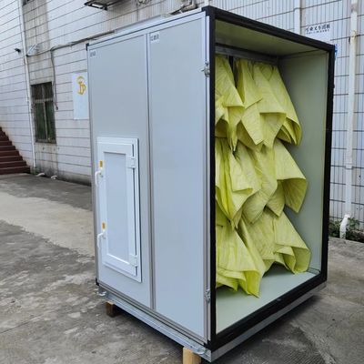 Nước lạnh AHU 120T mô-đun cho phòng sạch bệnh viện với bộ lọc cao