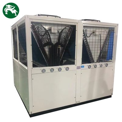 Đơn vị làm mát không khí ngoài trời áp suất tĩnh thấp với đơn vị AHU phục hồi nhiệt