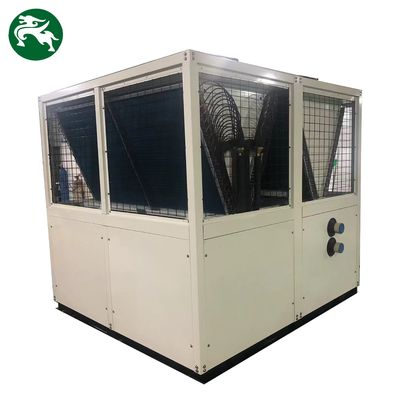 Đơn vị làm mát không khí ngoài trời áp suất tĩnh thấp với đơn vị AHU phục hồi nhiệt