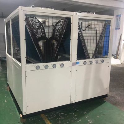 Đơn vị làm mát không khí ngoài trời áp suất tĩnh thấp với đơn vị AHU phục hồi nhiệt