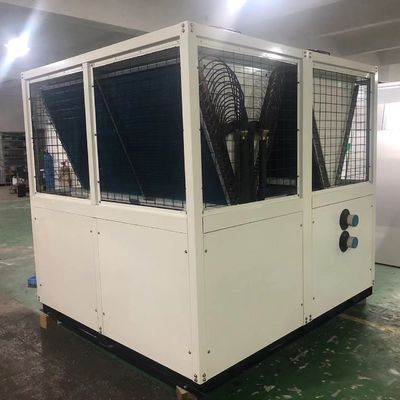 Đơn vị làm mát không khí ngoài trời áp suất tĩnh thấp với đơn vị AHU phục hồi nhiệt