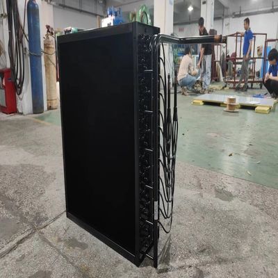 Các máy bốc hơi ống có vây đồng điện giải điện màu đen cho đơn vị xử lý không khí