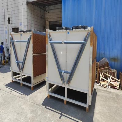 Máy làm mát bằng không khí lớn ống đồng nhôm Fin cho máy lọc dầu làm mát
