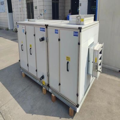 5000-10000m3/H công nghiệp lọc không khí nước lạnh Air Cabinet AHU xử lý đơn vị