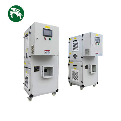 Loại tủ dọc Máy khử ẩm xoay kích thước nhỏ Thiết kế tùy chỉnh với bánh xe để di chuyển dễ dàng
