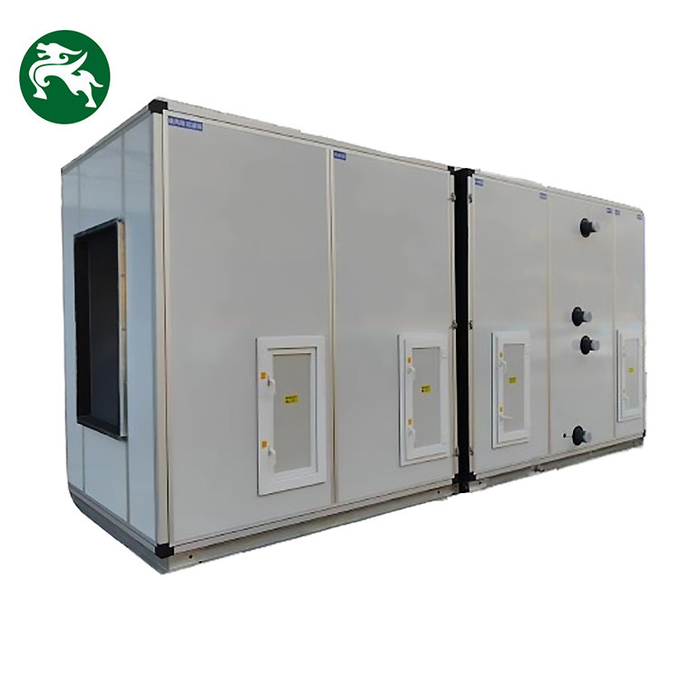 Nước lạnh OEM ODM Air Handling Unit Nhiệt độ và độ ẩm liên tục AHU cho trung tâm mua sắm