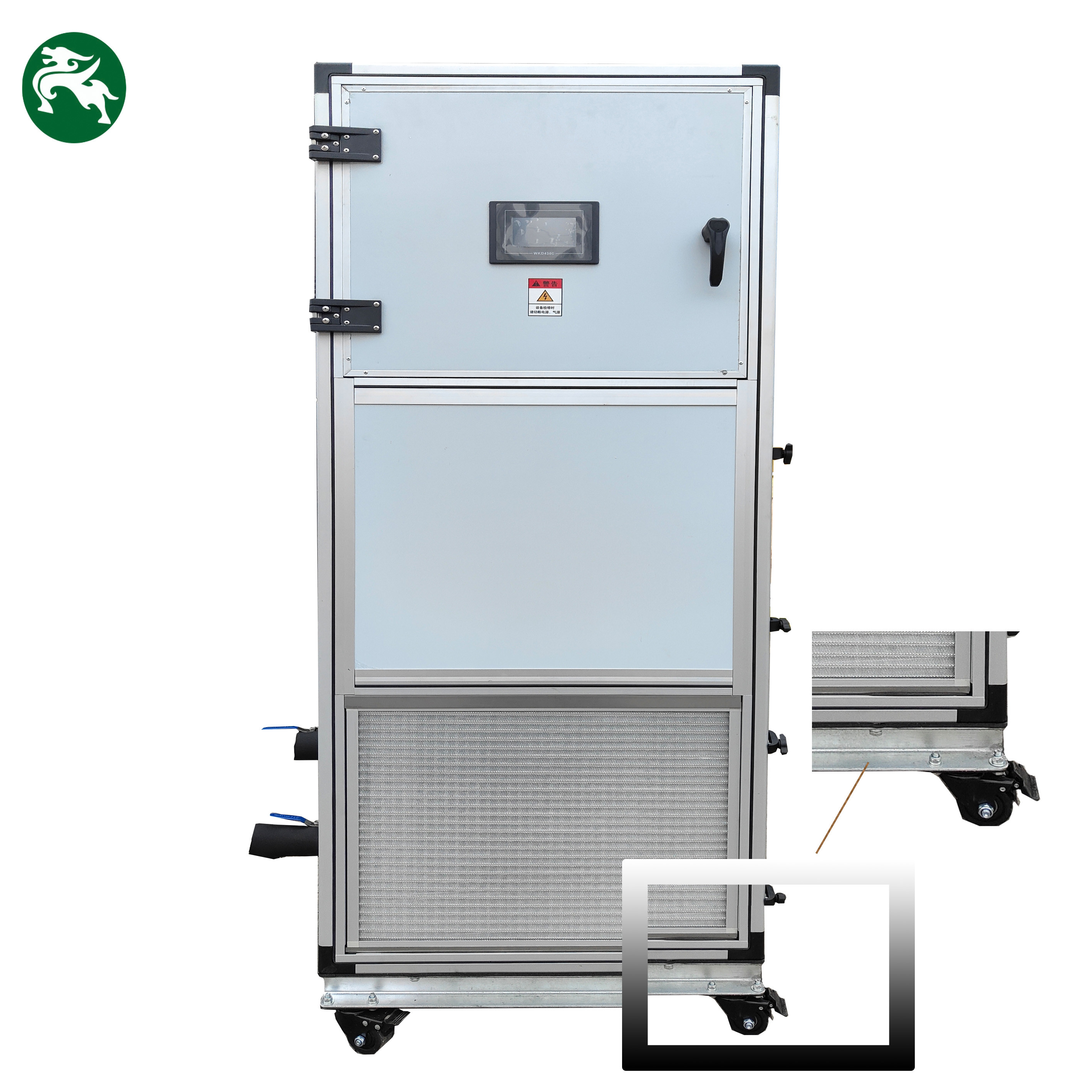 Đơn vị làm mát không khí di động công nghiệp nhỏ Hệ thống HVAC loại mở rộng trực tiếp làm mát bằng nước